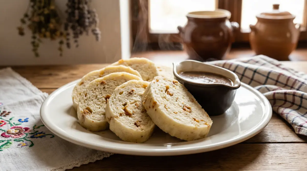 Knedlíky houskové - tradiční české