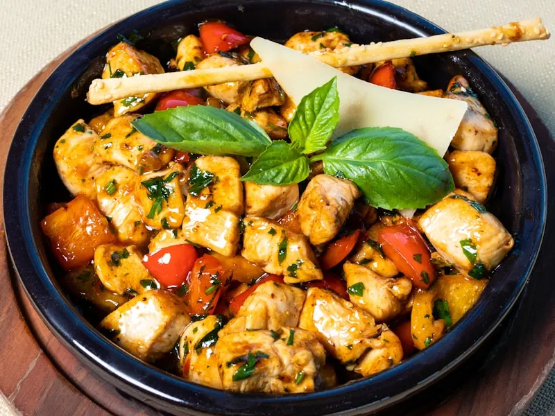 Kuře na paprice se smetanou