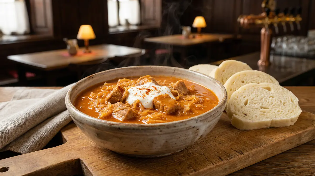 Segedínský guláš - nejlepší tradiční recept s vepřovým masem a zelím